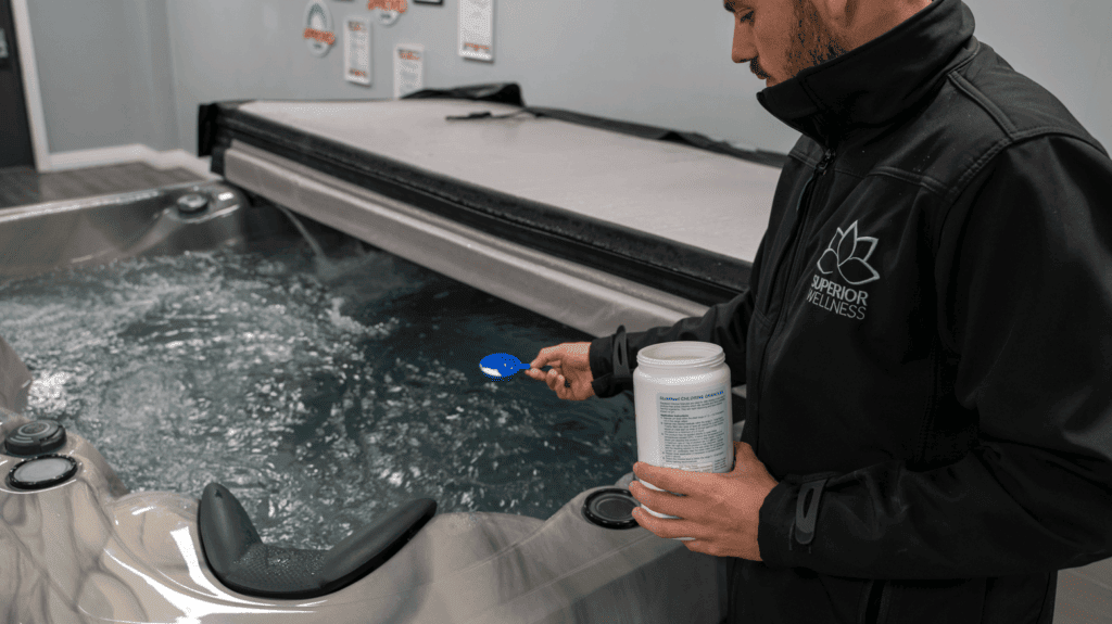 Dezinfectant sanitizant pentru spa