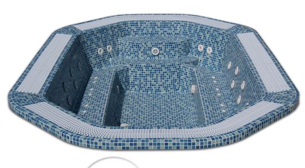 SPA бассейн Aquavia Spa Hawai Hot Tub (Испания), 380 x 250 x 50 cm