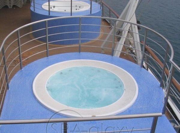 SPA бассейн JACUZZI ALIMIA EXPERIENCE (Италия), Ø 237 X 98 cm