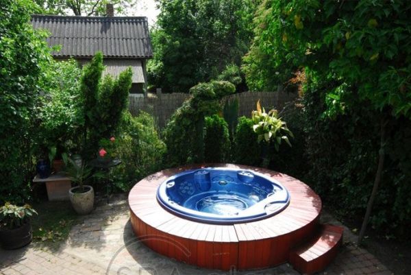 SPA бассейн JACUZZI ALIMIA (Италия), Ø 212(216) х 90 cm