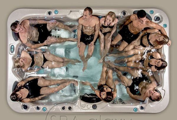 SPA бассейн Vortex Spas Palladium (Австралия), 352 × 229 × 90см