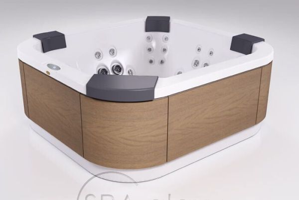 SPA бассейн JACUZZI SANTORINI PRO (Италия), 230 х 215 x 90 cm