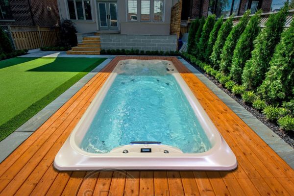 SPA бассейн JACUZZI POWERACTIVE J-19 (Италия), 564 x 236 x 134 cm
