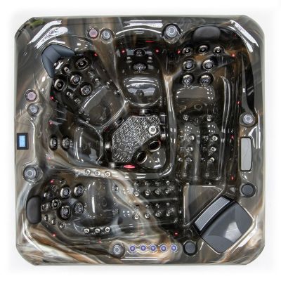 Piscină SPA Superior Spas Premium Barcelona (Midnight Canyon) (Anglia), 223×223×94 cm