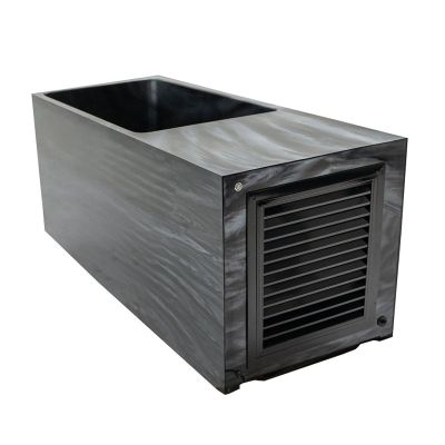 Baie de gheață Chill Tub Style Black (Anglia), 180×73×77 cm