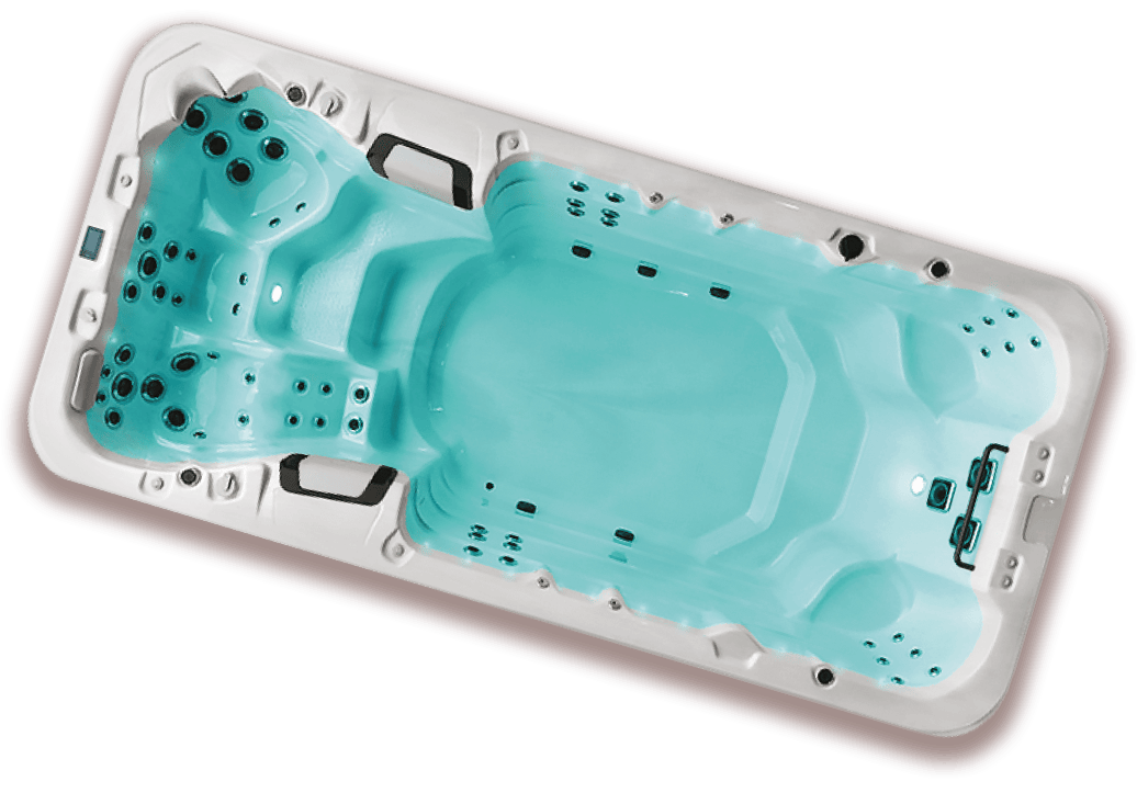 Плавальний однозонний spa басейн